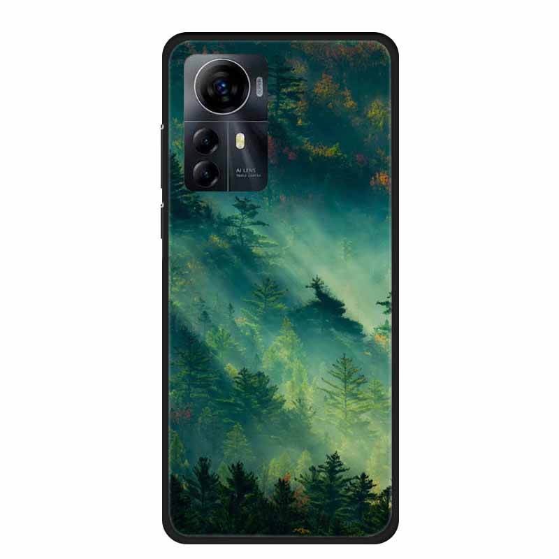 For ZTE Blade A72s 4G Case 2023 Fashion Cool Soft TPU Black Silicone Phone Cover for ZTE Optus X Max Back Cases Funda A 72s Etui