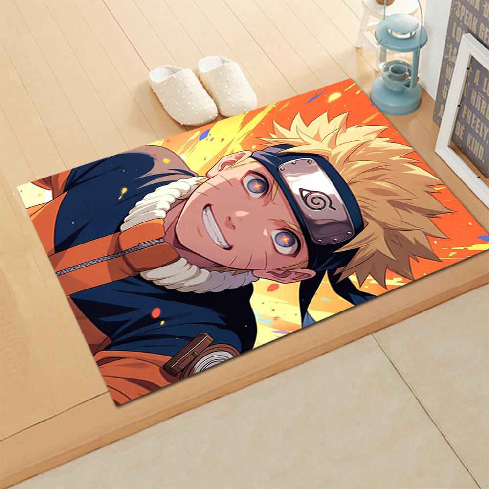 Naruto Team Seven Adventure rug for living rooms, bedrooms, home décor, and as gifts.