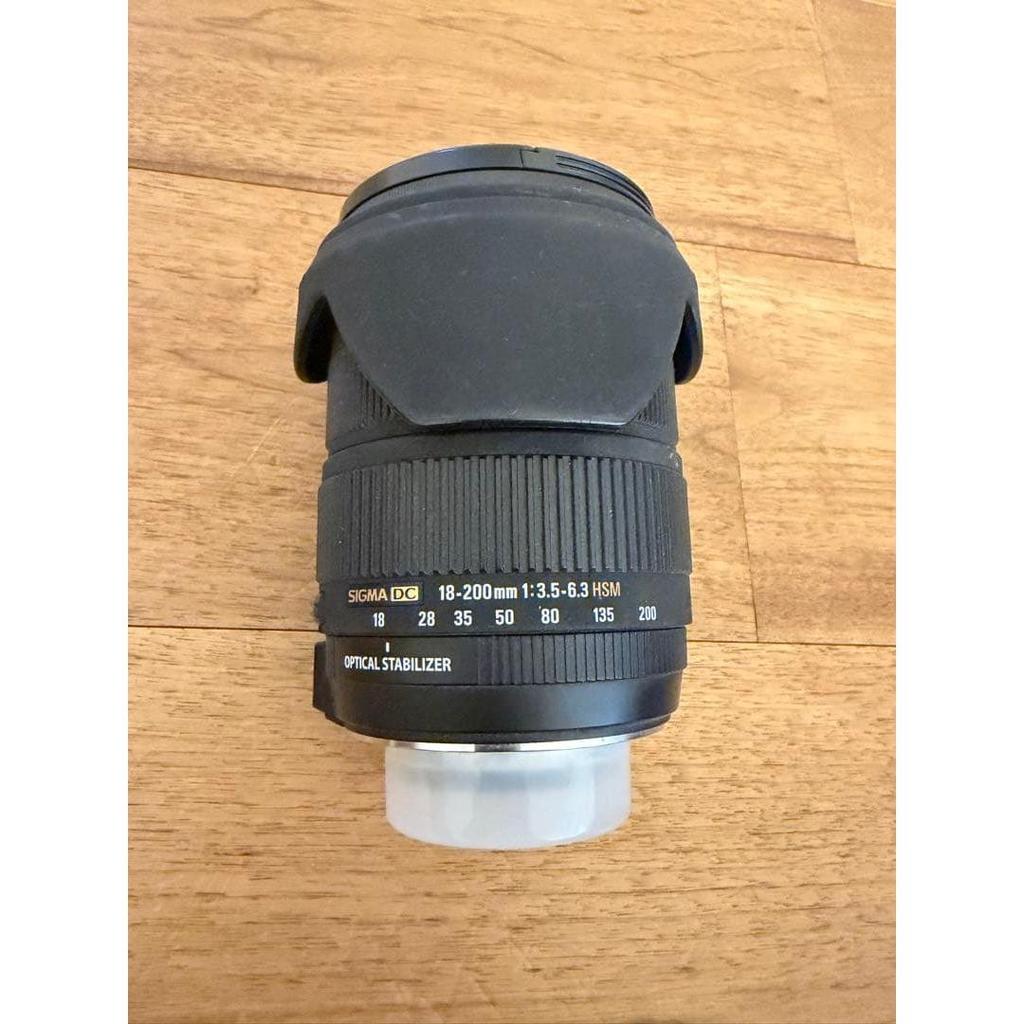 Used SIGMA 18-200mm F3.5-6.3 DC HSM F mount