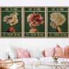 Be Kind To Your Mind Quote Canvas Painting Vintage Flower Girl Pattern Posters Wall Art Decor Living Room Decoration Pictures