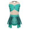 Girls Mermaid Princess Dress Up Costume