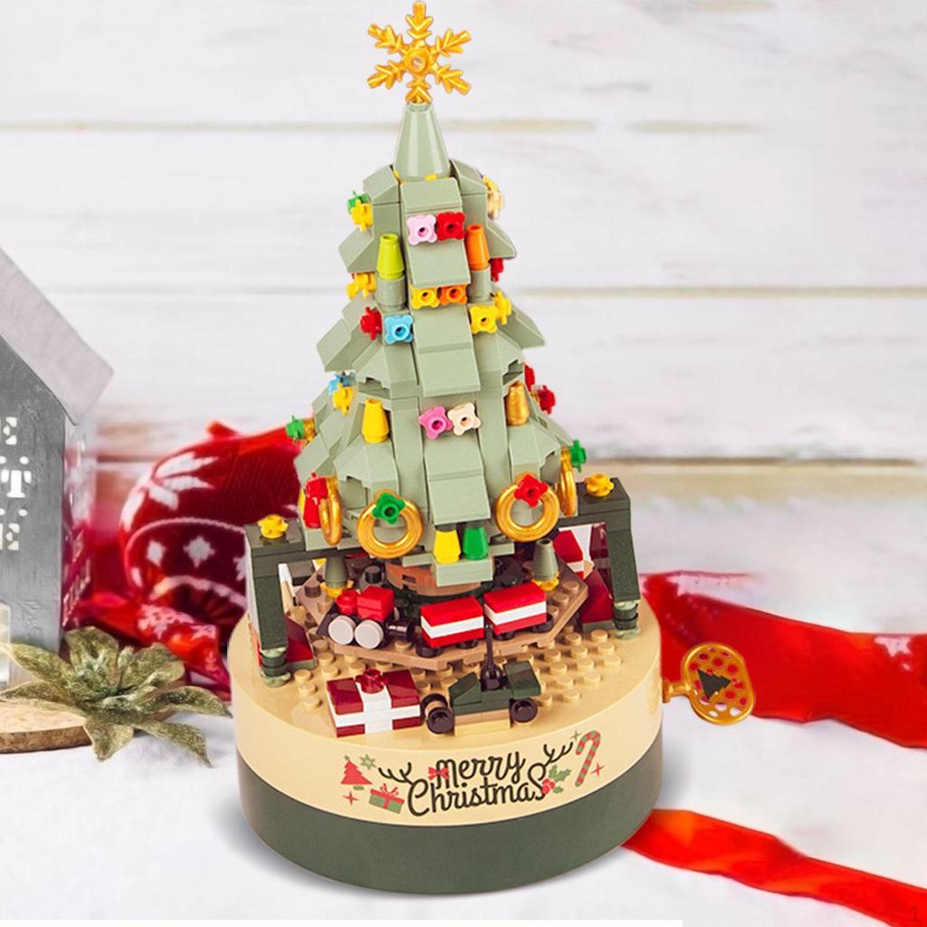 Рождественские строительные блоки, набор игрушек, набор игрушек «сделай сам» для детей 6, 7, 8, 9+ лет