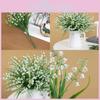 Convallaria Majalis Of The Valley Artificial Flowers Bouquet For Home Office Greenery