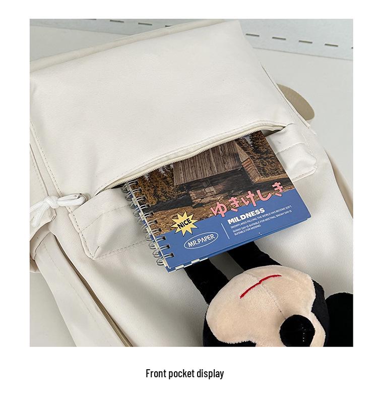 Рюкзак Микки 2025 с большим отделением для учеников средней школы, старшеклассников и студентов