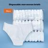 30pcs Women's Disposable Underwear - Individually Wrapped, Fragrance-Free, Hygienic for Travel, Gym, Sauna & Salon, Soft & Breathable