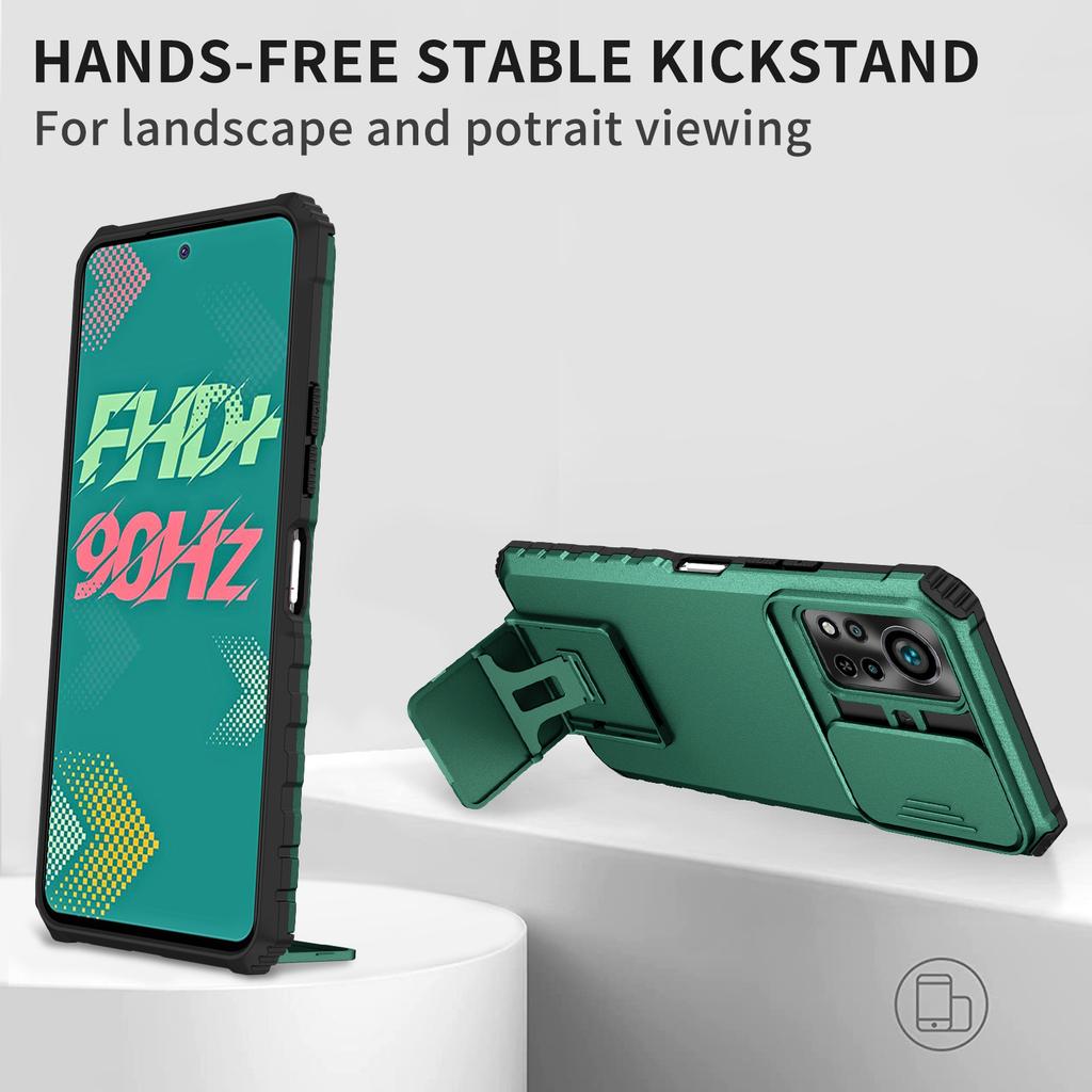 Shockproof Case For Infinix Hot 12 11 11S Play NFC Slide Camera Lens Protection Stand Phone Cover For Infinix Hot 10S 10i 9 Play