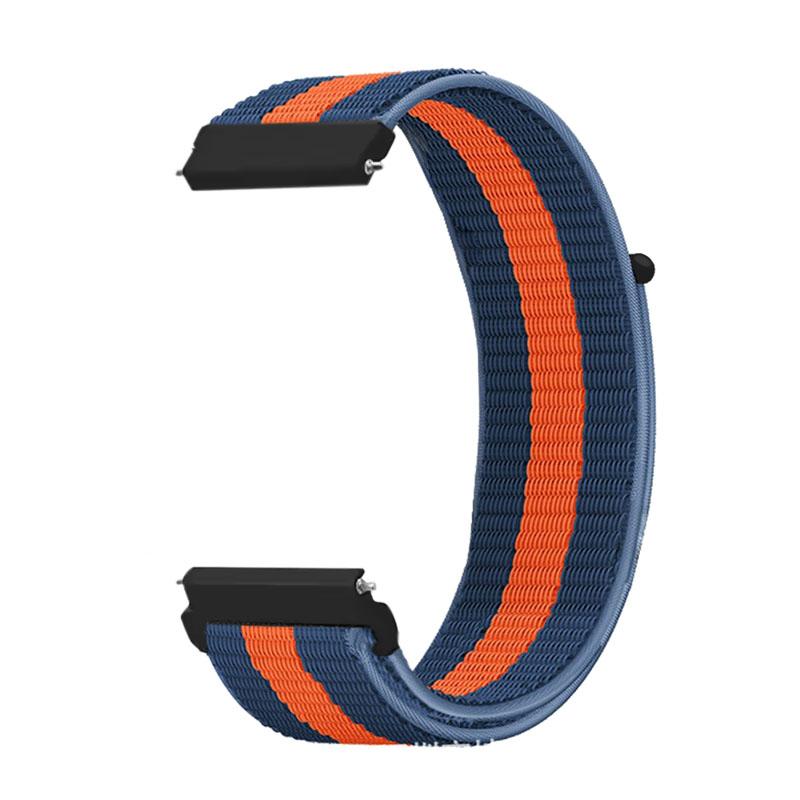 20mm 22mm Nylon Loop Strap for Amazfit Active 2 GTS 4/3/2 Mini Sports Bracelet Wristband Amazfit Bip 6/5 Balance GTR 4/3 Correa