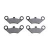 2 пары/4 шт. Передние тормозные колодки для CF Moto CF 500 500CC 600 600CC X5 X6 X8 U5 ATV UTV Запасные части