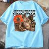 Gumbus Cat Funny Meme Tshirt Cotton Shortsleeved Unisexs Casual Tops Harajuku Oversize Tee Cotton Fashion Streetwear Tops
