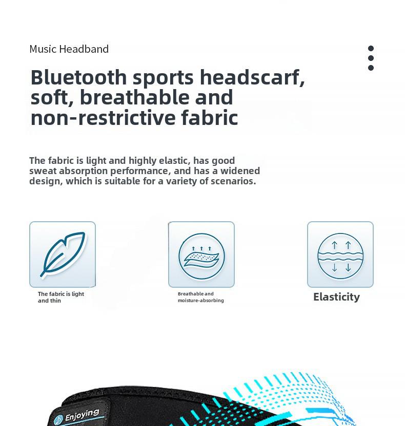Bluetooth-повязка на голову: Беспроводные наушники для сна и маска для сна для музыки и спорта