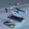 Радиоуправляемый вертолет DEERC с обновленной игрушкой для помещения для 2 высот полета, аварийный подарок для мальчиков и поступления в школу/детский сад, сертифицирован в Японии, 7 цветов