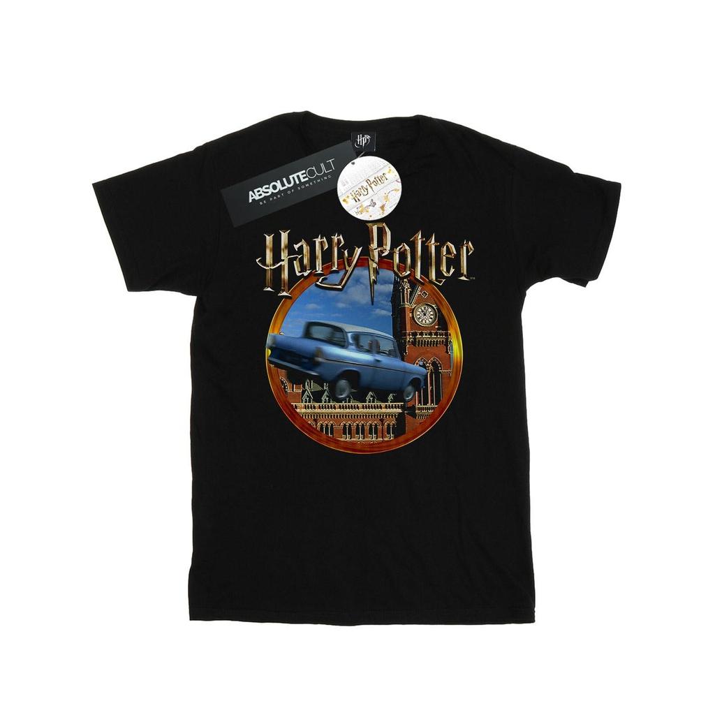 Harry Potter Mens Flying Car T-Shirt