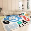 Ковер для гостиной Креативный красочный принт граффити Ковер для спальни Легкая роскошь Арт-стиль Домашнее украшение Коврики для журнального столика
