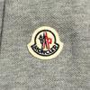 Used MONCLER 1091830515084556Polo shirt gray mens