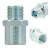 Universal Oil Filter Cooler Sandwich Plate Adapter M20*1.5 and 3/4-16 Universal Oil Adapter Car Meter