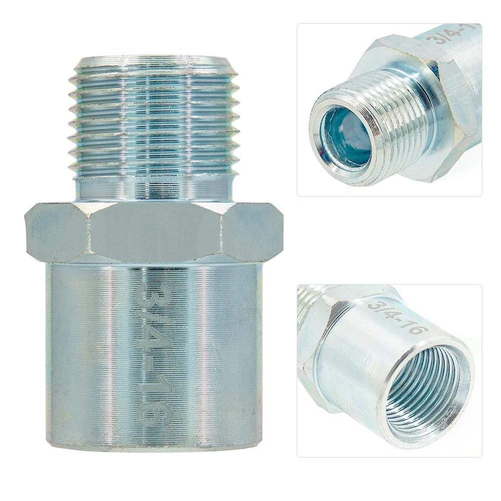 Universal Oil Filter Cooler Sandwich Plate Adapter M20*1.5 and 3/4-16 Universal Oil Adapter Car Meter