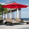 2m Market Umbrella Top Yard Table Umbrella Top Cover Outdoor Umbrella Canopy Replacement Top for 6 Ribs Canopy Only