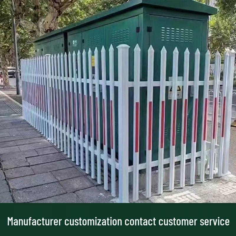 Outdoor PVC Steel Fence Barrier Wall for Community Safety and Road Isolation