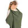 Breathable Baby Nursing Cover Arched Neckline Nursing Apron New Breastfeeding Cover  Maternity