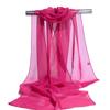 Luxury Brand Designer Beach Scarf Sunscreen Simulation Silk Scarf  For Summer Women Accessories