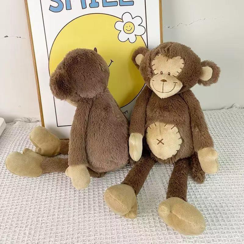 Длинноногая обезьяна, плюшевая игрушка-животное для украшения детской игровой комнаты и для подарка