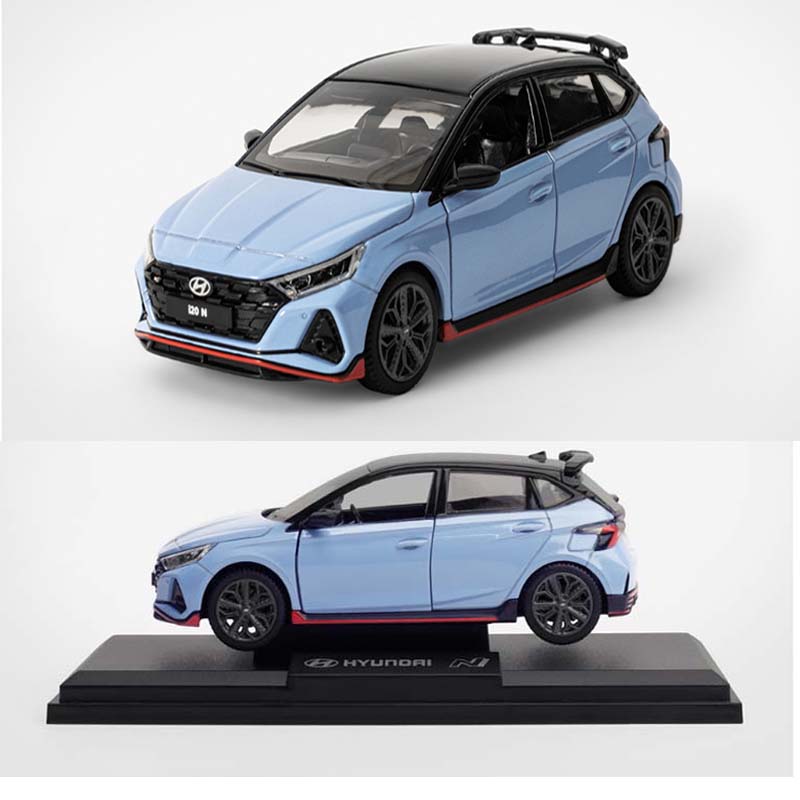 HYUNDAI КОЛЛЕКЦИЯ Оригинальный i20 N 1:38 литых автомобилей