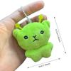 Kawaii Alien Cat Plush Pendant Super Soft Pp Cotton Plushie Dolls Keychain Mini Toy Backpack Decor Gift