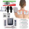Full Body Tens Muscle Electrostimulator EMS 8 Pads Digital Meridian Physics Massage Relaxed Relieve Fatigue Apparatus Full Set