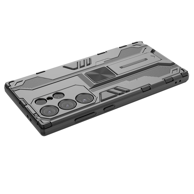 Для Samsung Galaxy S24 Ultra 5G чехол автомобильный магнитный стенд противоударный бронированный чехол для телефона Samsung S24 + Plus S 24 Ultra задняя крышка