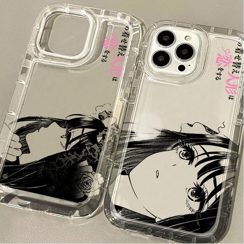 Милый Животный Женский Главный Герой Kitagawa Marin Чехол Для iPhone 16 15 14 13 12 11 Pro Max Plus 7 8 Plus XR X XS SE 2020 Силиконовый Чехол