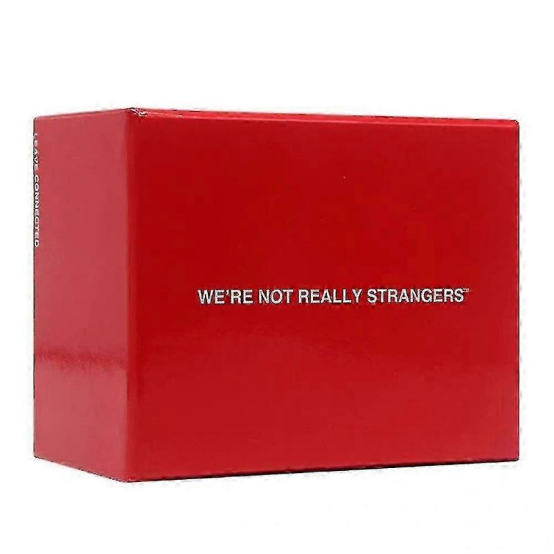 We're Not Really Strangers: Adult Icebreaker Card Game for Meaningful Conversations
