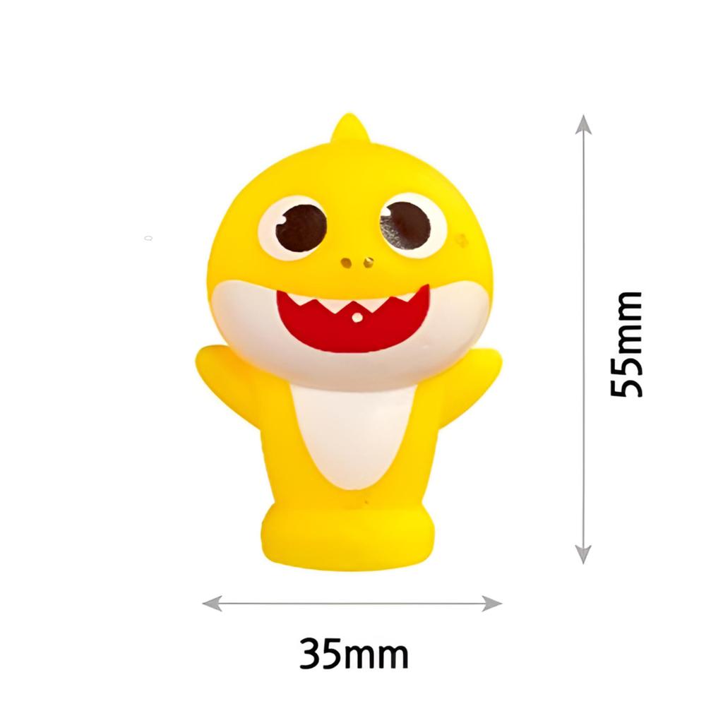 Pinkfong Baby Shark Finger Puppet Bath Toy Set