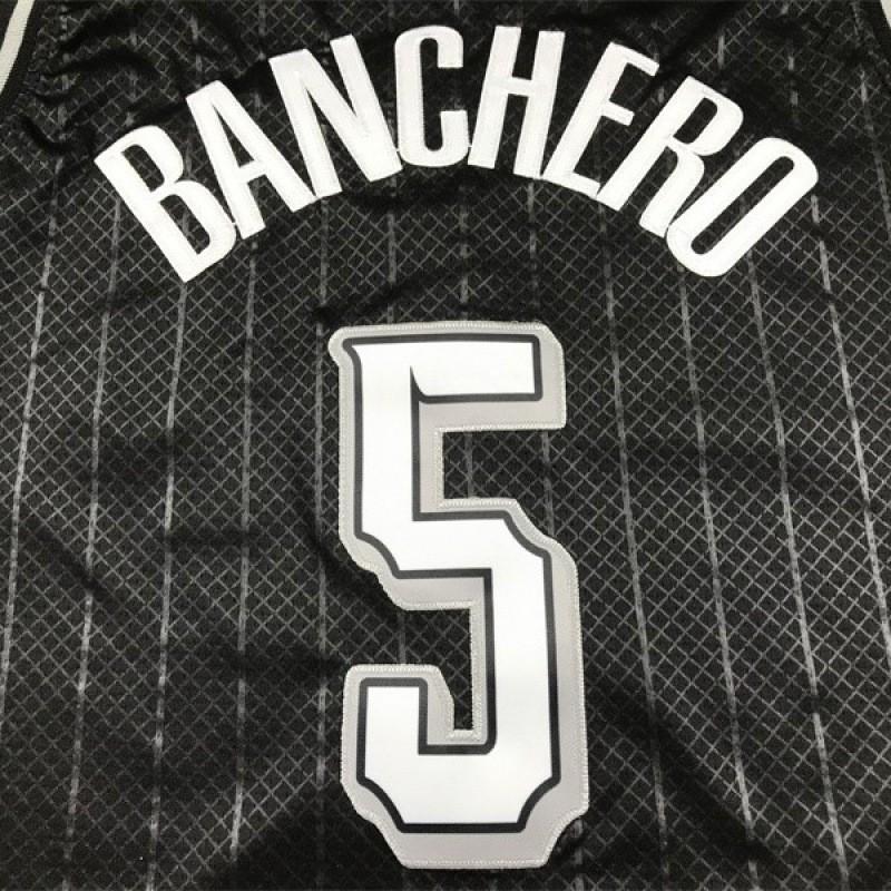 Orlando Magic 5 Paolo Banchero City Edition Basketball Jersey Men Women Modal Fabric Performance Sportswear