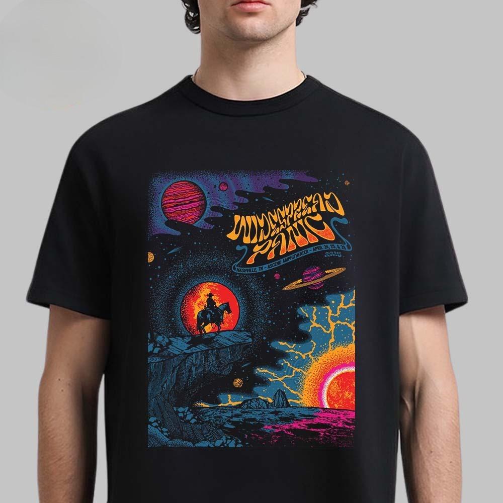 Best Widespread Panic Savannah Georgia Merch Event Poster Enmarket Arena on October 31 and November 1 2025 Day of The Death Art