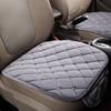 Universal Car Seat Plush Cushion Winter Warm Mat Auto Non-slip Seat Covers With Storage Bag