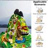 1Pc Forest Animal Blanket Soft And Comfortable Casual Warm Camping Travel Christmas Halloween Xmas Gift M928489
