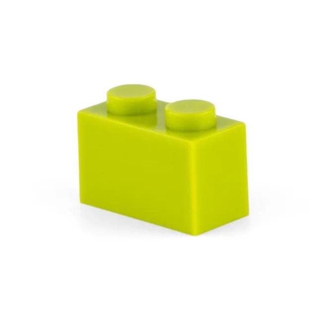 20 шт. Детали MOC 3004 Кирпичик 1x2 Совместимые Кирпичики DIY Сборка Строительные Блоки Частицы Детская Головоломка Развивающая Игрушка Подарок