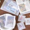 10Pcs Translucent Small Card Sleeve Protection Bag Waterproof Jewelry Small Envelope Packaging Bag
