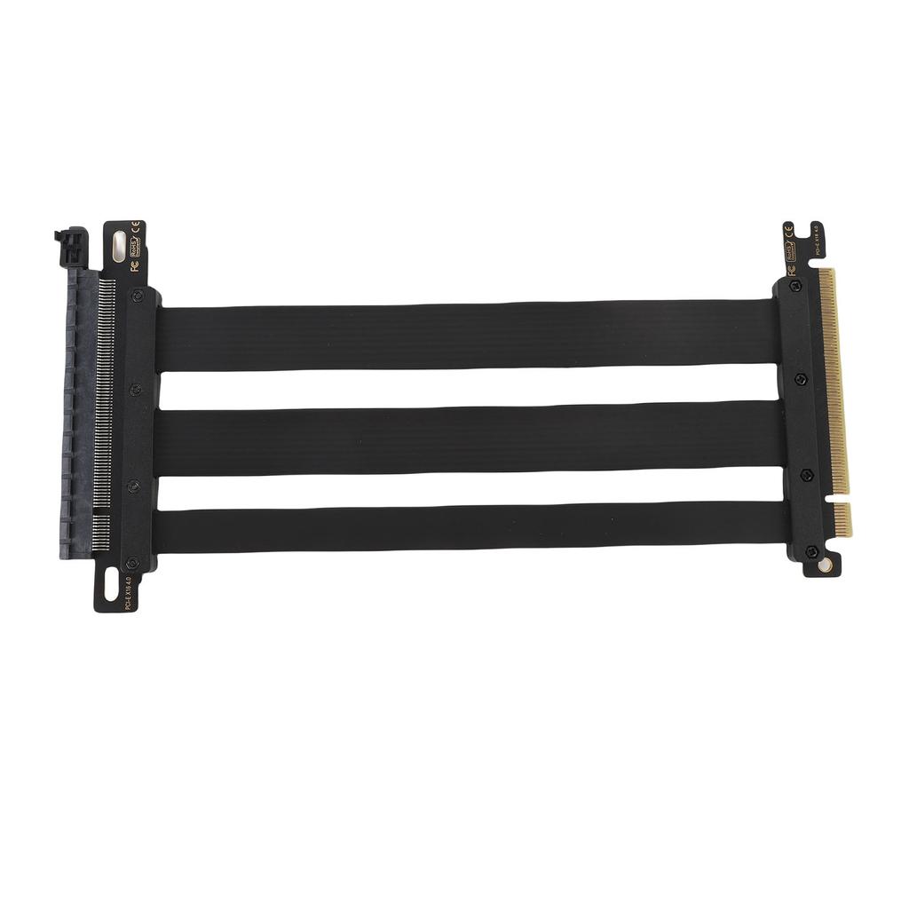 Кабель-райзер PCIE 4.0 X16 Высокоскоростной Гибкий Удлинитель Карты Порт Расширения Адаптер 180 Градусов GPU