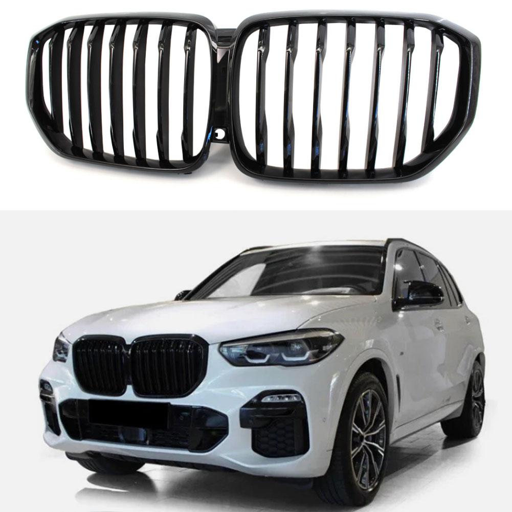 Gloss Black Grills Grille For X5 G05 2018-2023 Radiator Grille Body Kits Auto Accessories