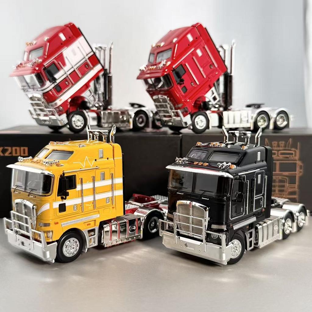 MJ Литье под давлением Сплав 1:64 Австралия Тягач Kenworth K200 Седельный тягач Транспортер Грузовик Модель Металлическая игрушка