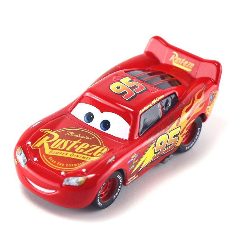 Disney Cars 95 Динозавр Серый Маккуин Сплав Детская Игрушечная Машинка Модель