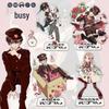 Двусторонняя акриловая фигурка-подставка Jibaku Shonen Hanako-kun Юги и Нэнэ
