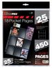 Ultra PRO Silver Series Pages 18-Pocket (25 Sheets)