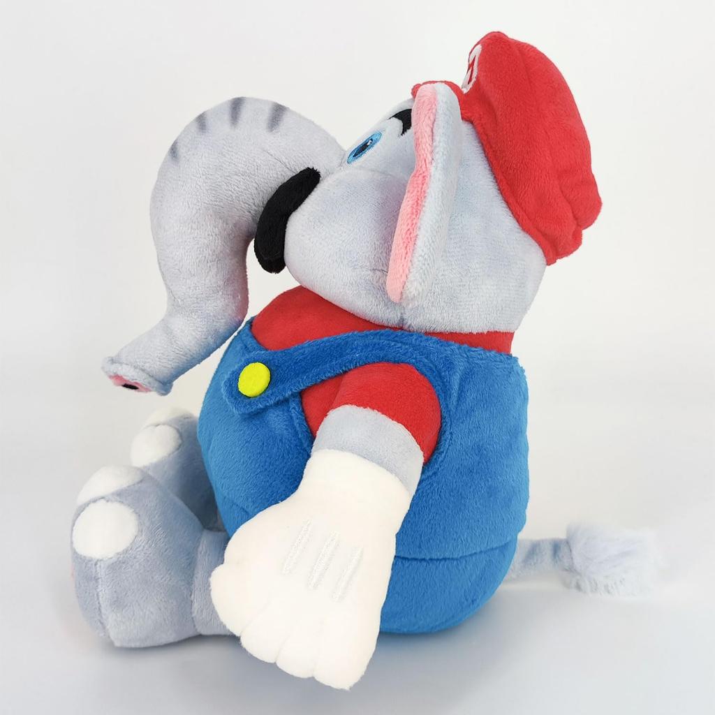 Sanei Boeki Super Mario Brothers Wonder Elephant Mario Ш15 x Г14 x В26 см Мягкая игрушка SMW01 (S)