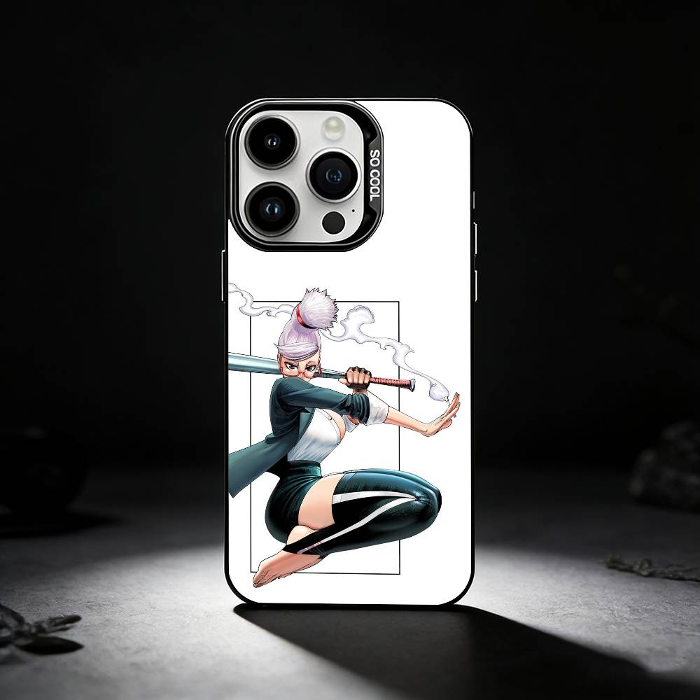 Чехол для телефона Seiko Ayase D-DandadanS для iPhone 17,16,15,14,13,12,11 Plus,Pro Max,XS,Цветной серебристый чехол для телефона