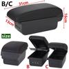 Easy To Install Car Armrest Box Car Armrest Arm Storage Box Modification Parts Car Accessories Fit for Nissan March Micra K13 2010-2022 (Color : B1 Bl