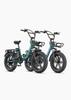 ENGWE L20 BOOST Electric Bike – 126KM Range, 48V13Ah Battery, 20x4.0 Fat Tires & Boost Button for Urban Adventures