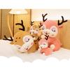 Плюшевая игрушка Олень Мультяшная игрушка Мягкая игрушка Кукла Наполнитель из ПП хлопка Праздничные подарки Ребенок