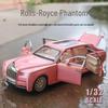 Zhi 1/32 Модель автомобиля Rolls-Royce Phantom Сплавная игрушка для детей